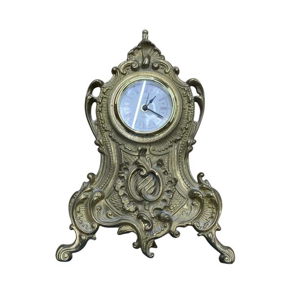 Uranio Italy West‎ German Vintage Brass Mantel - Picture 1 of 4